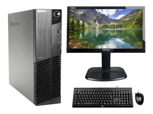 Imagem 1 de 11 de Cpu Lenovo M92 Core I3 4gb Ddr3 Hd 120gb + Monitor 19
