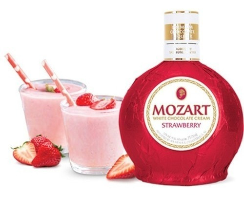 Licor Mozart White Chocolate Cream Strawberry /