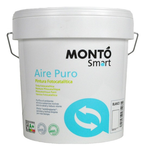 Pintura Fotocatalitica Smart Aire Puro Blanco - 4 Lt