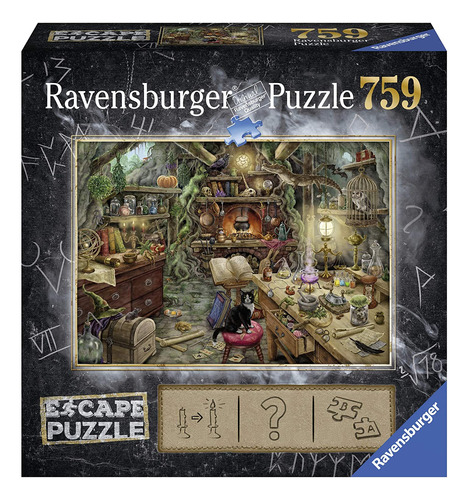 Puzle De Escape De Ravensburger, La Cocina De Las Brujas, 75