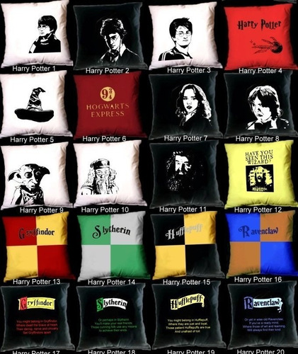 Imagen 2 de 10 de Almohadones Estampas Cine Series Lost Harry Potter Star Wars