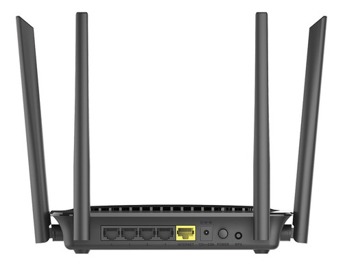 Imagen 4 de 4 de Router D-Link DIR-822 negro 100V/240V
