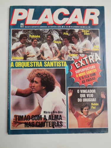Revista Placar Nº 610 - 29 Janeiro 1982