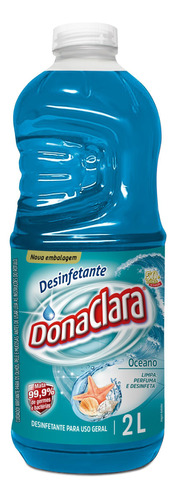 Desinfetante D. Clara Ocean 2 L