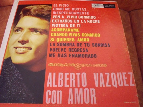 Lp Alberto Vazquez, Con Amor,