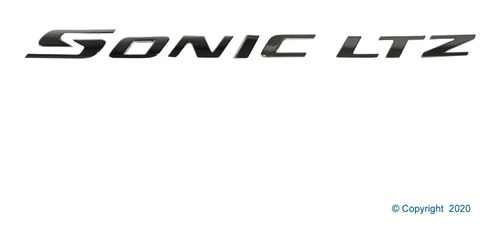 Emblema Original Gm Parts Letras  Sonic Ltz 