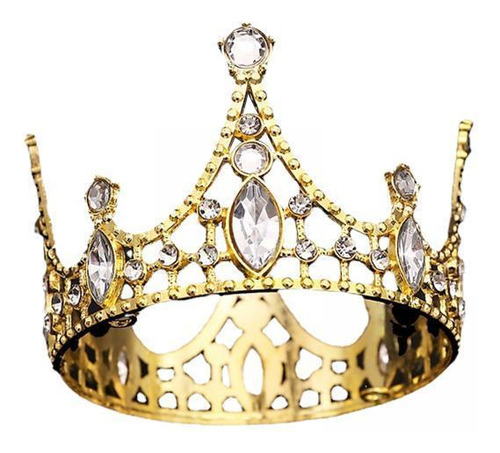 4 Paquete De 2-4 Tiaras Con Diadema, Tiaras 4 Piezas