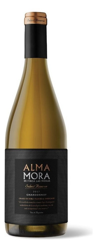 Vino Alma Mora Reserva Chardonnay Botella 750ml Caja X6