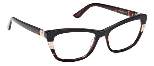 Lentes Ópticos Negro Guess By Marciano Gm50010005
