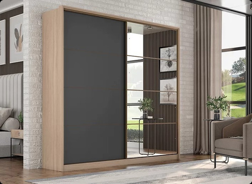 Imagen 3 de 5 de Placard Armario Belga Puertas Corredizas Premium
