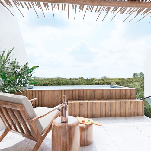Departamento En Venta En Tulum, Puerta Ka´an, Totalmente Amueblado