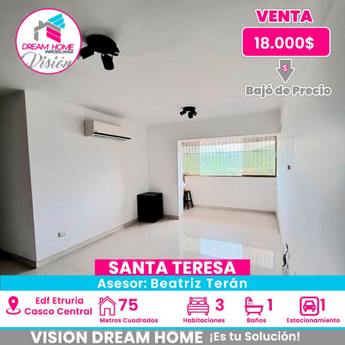 Venta De Apartamento En El Edificio Etruria En El Casco Central De Santa Teresa