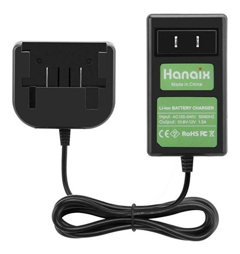 Hanaix Nuevo Cargador De Batería De Litio 10.8v-12v Compat.