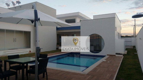 Imagem 1 de 18 de Casa Linear Alto Padrão, Viverde Ii, Rio Das Ostras. - Ca0842