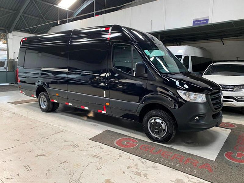 Mercedes-benz Sprinter 517 Furgão Big T.a. Hi-tech Preta 202