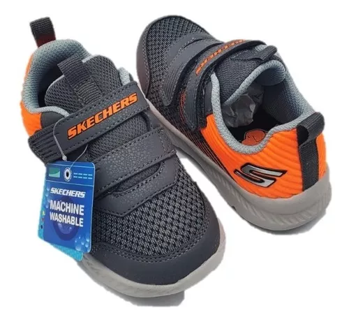 Tenis Skechers Original 400044ccor Naranja 13/16