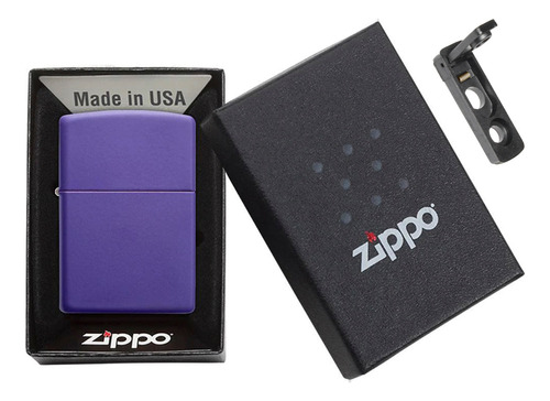 Zippo Purple Matte 237