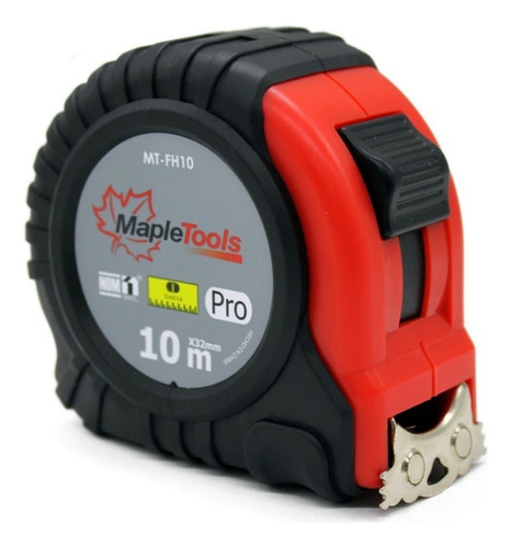 Flexometro 10 Mts. Contra Impacto Maple Tools Mt-fh10 Pack 2
