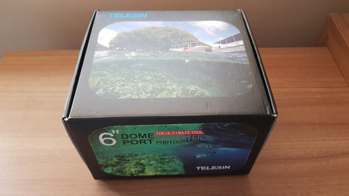 Dome Gopro Hero 5,6,7 Telesin 6 Com Gatilho