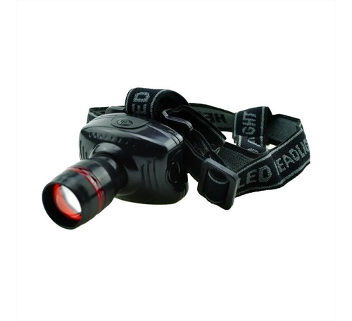 Linterna Minero Led 1w A Pilas Con Zoom Vincha Ajustable Hts