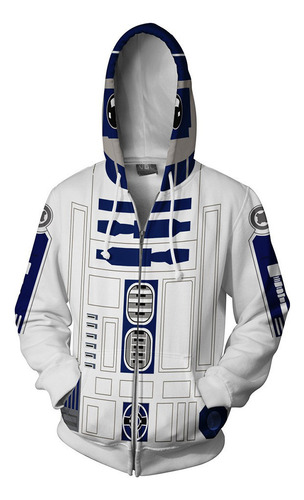 Sudadera Con Capucha Y Cierre De Darth Vader De Star Wars Pa