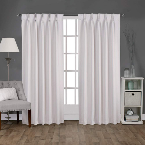 Cortinas Exclusive Home Curtains, Par Para Panel, De Satén