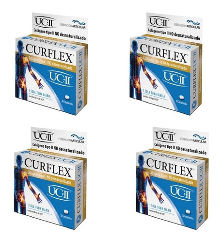 Curflex X 120 Cmpr Colágeno Tipo Ii Envio Gratis