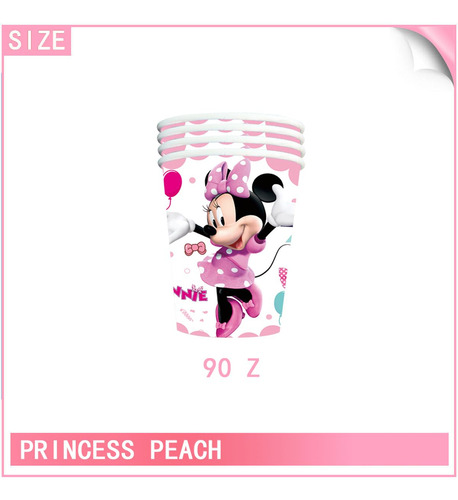 Suministros Fiesta Minnie Mouse Rosa 20 Invitados Mmg