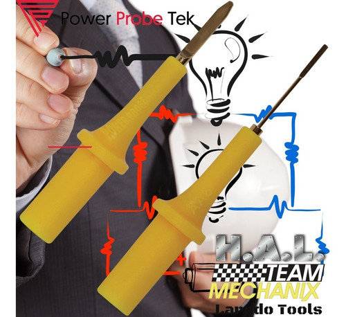 Cables Para Pinchar Agujas Para Arneses Ps100 Y Power Probe