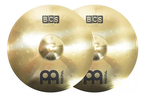 Par Platillos Meinl Bcs14h Hi-hat 14  Contratiempos Batería 