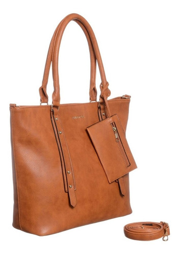 Cartera Amayra 3119 Con Monedero Y Correa Regulable De Mujer