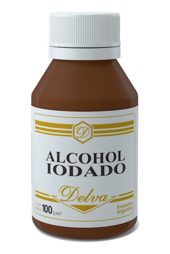 Alcohol Iodado Delva Antiséptico Cutáneo 100ml