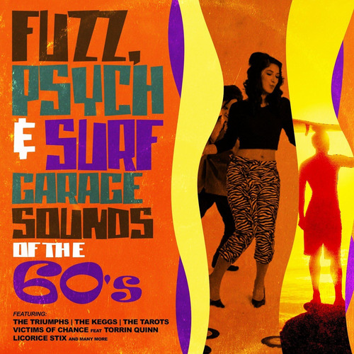 Cd:fuzz, Psych & Surf - Sonidos De Garaje De Los 60 S