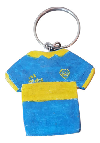 Llavero De Camisetas En Porcelana Fría Camiseta Boca