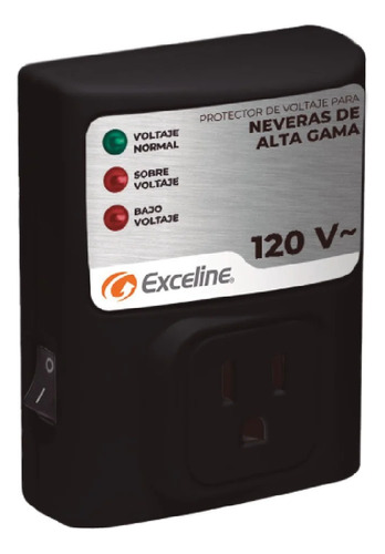 Protector De Voltaje Exceline Para Neveras Alta Gama 120v