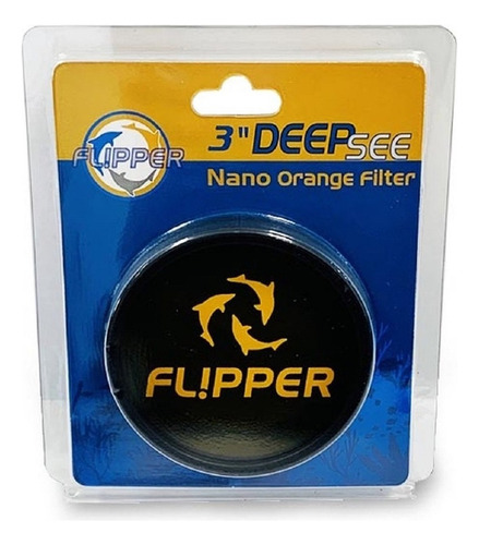Filtro Laranja Deep See Lupa Flipper Nano 3