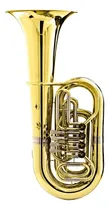 Comprar Tuba 4\u002F4 Harmonics Hbb-200l Sib 4 Rotores Laqueada - Nova