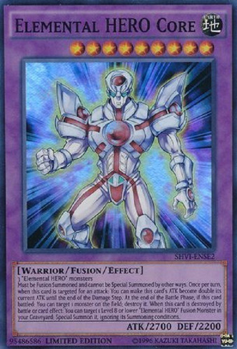 Elemental Hero Héroe Elemental Núcleo Super Raro Yugioh