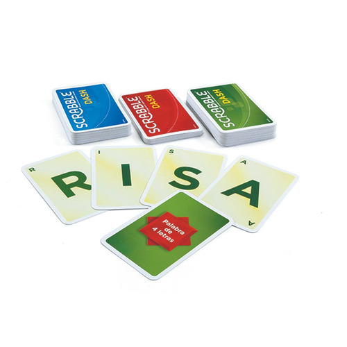 Imagen 3 de 4 de Scrabble Dash Cartas El Juego De Las Palabras Cruzadas
