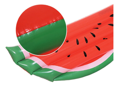 Inflable Flotador Para Niños, Juguete De Alberca Sandía Color Rojo