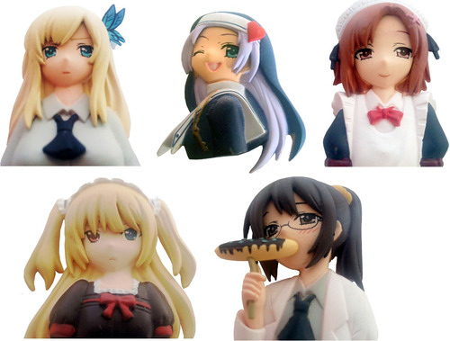 Set De Figuras Con Imanes Boku Wa Tomodachi Ga Sukunai Y407