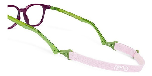 Armação De Óculos Infantil Nano Vista Pixel Nao660146sc Roxo Tamanho 46