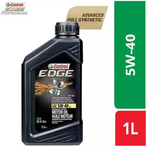 Aceite Castrol Edge 5w40 Sintetico 946 Ml