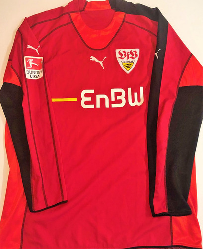 Camisa Stuttgart 2005/06 Goleiro Hildebrand #1 Bundesliga