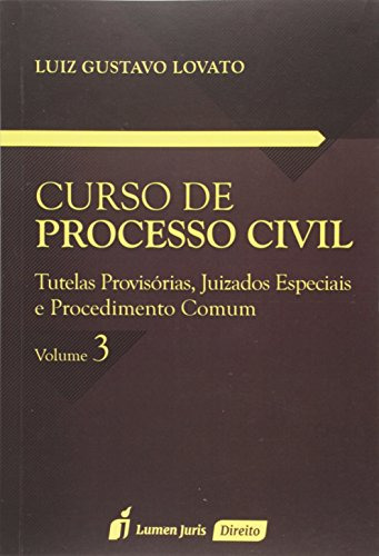 Libro Curso De Processo Civil Tutelas Provisórias Juizados E