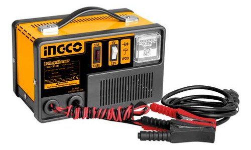 Cargador De Baterias Para Vehiculos 6-10v 6amp 110v Ingco