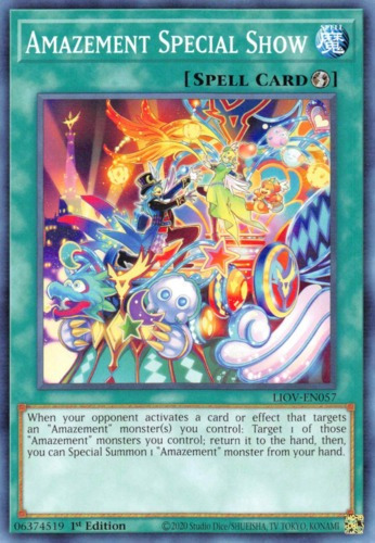 Amazement Special Show (liov-sp057) Yu-gi-oh!