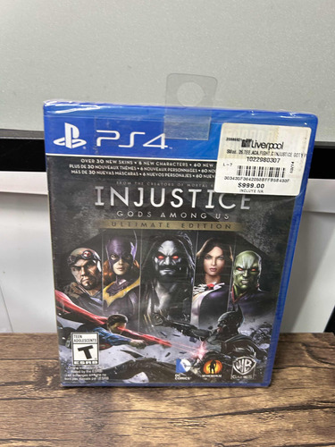 Injustice Gods Among Us Ultimate Edition Sin Usar