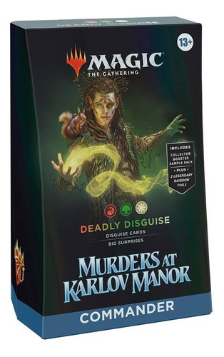 Magic Murders At Karlov Manor Commander Deck Deadly Disguise