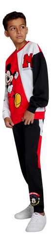 Conjunto Casual 2 Piezas Mickey Mouse Cmic Multicolor Niño